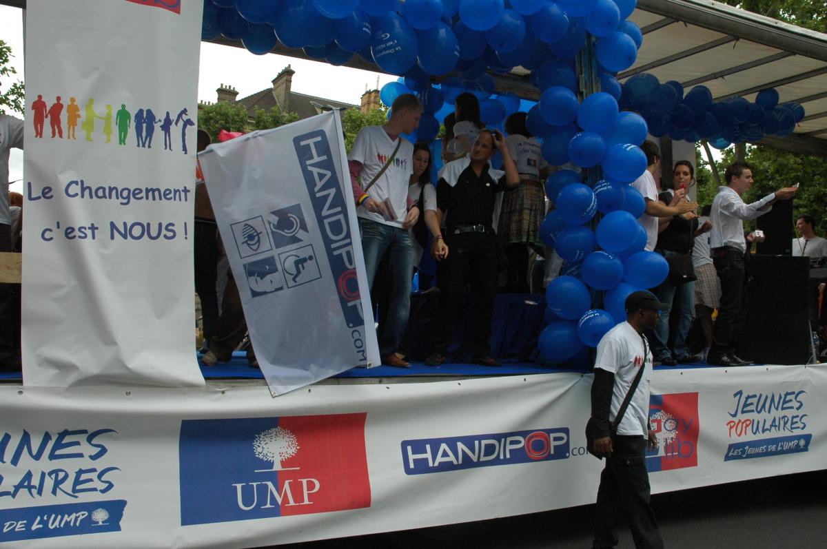 UMP Marches des Fiertés Paris 28 06 08