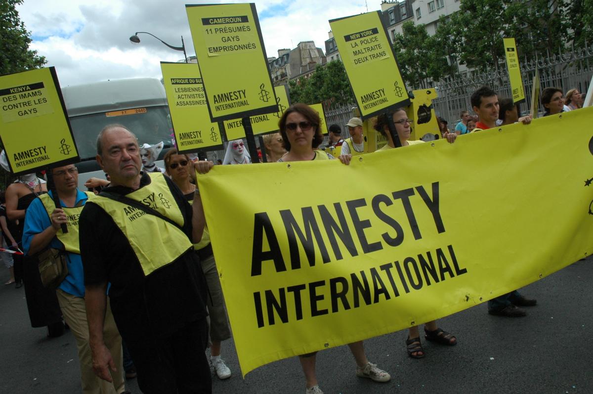 AMNESTY Int Marches des Fiertés Paris 28 06 08