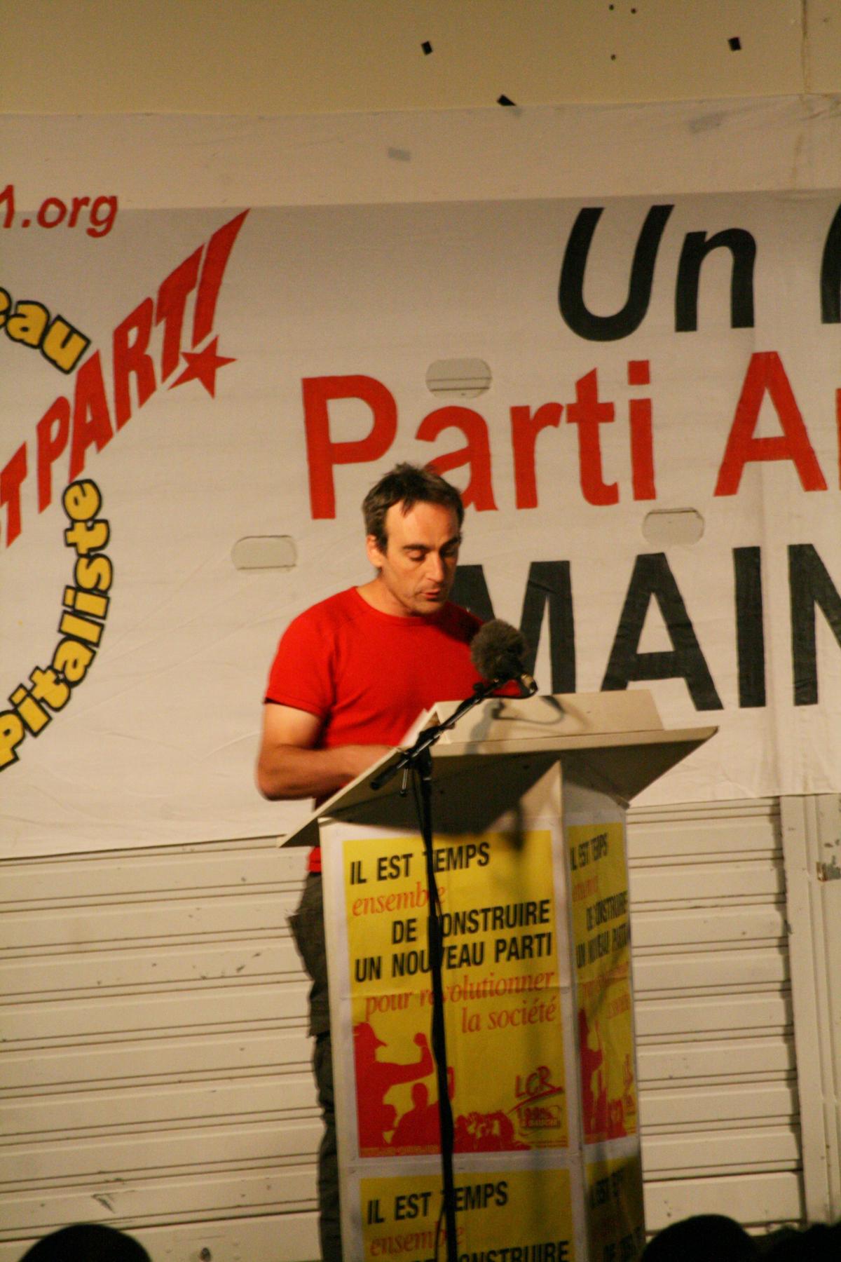 Un camarade du NPA de Mulhouse