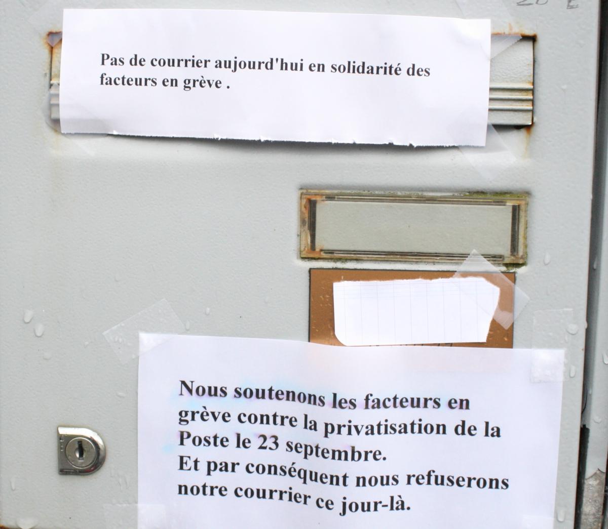 Boite aux lettres