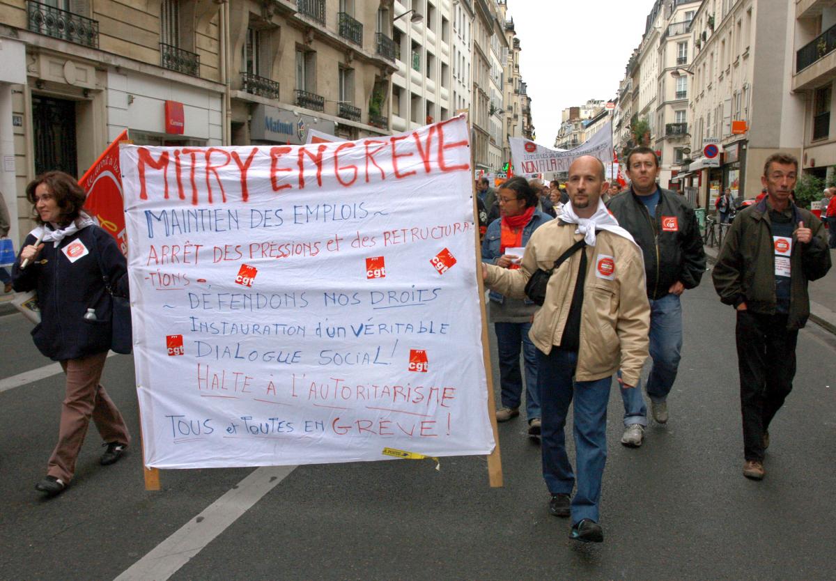 Mitry en grève