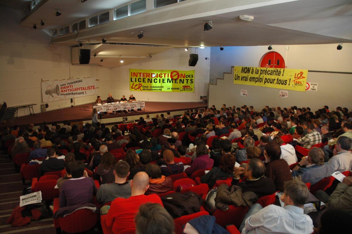 Rencontre nationale de salarié-e-s et de privé-e-s d'emploi du privé et du public Bourse St Denis 27et 28Sept2008