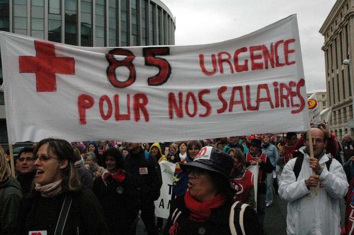 Urgence pour nos salaires
