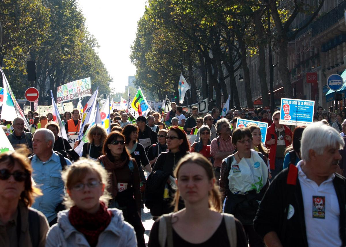 la manif