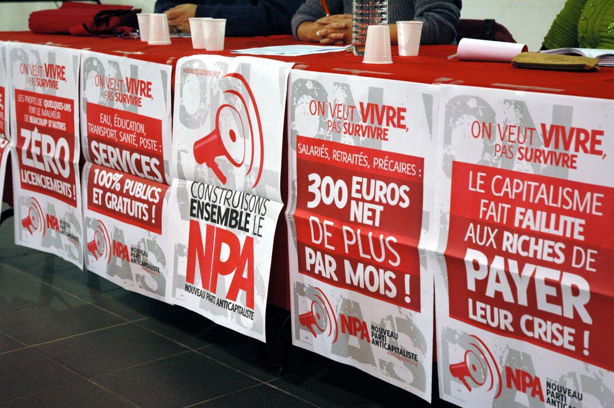 Réunion Débat NPA à Cherbourg
