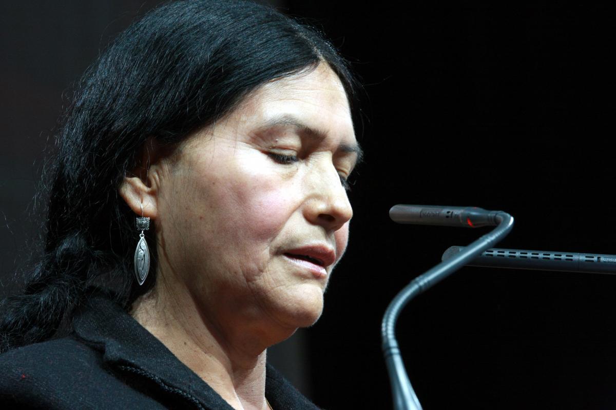 Luzmila Carpio, ambassadrice de Bolivie