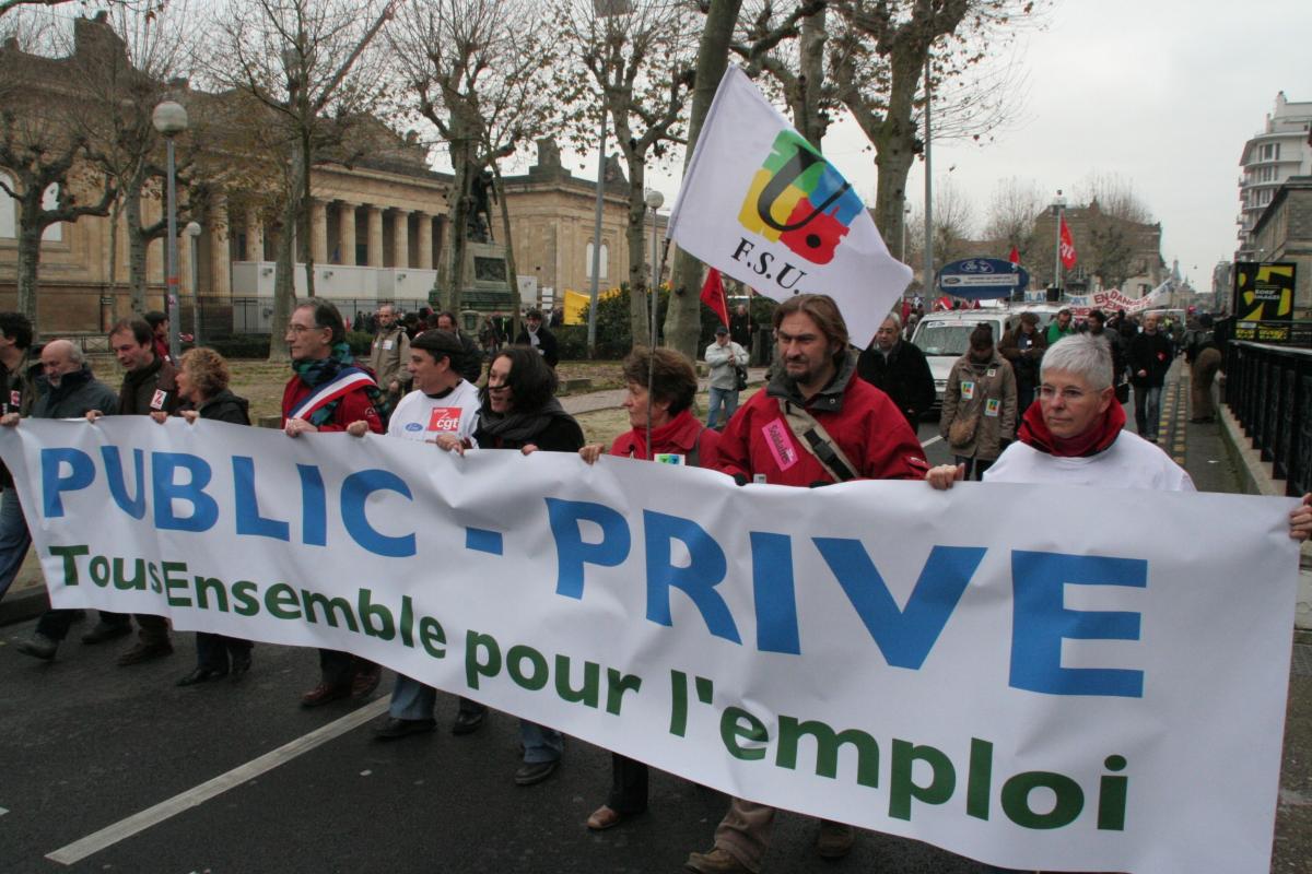 Manifestation emploi Ford 20-12-08