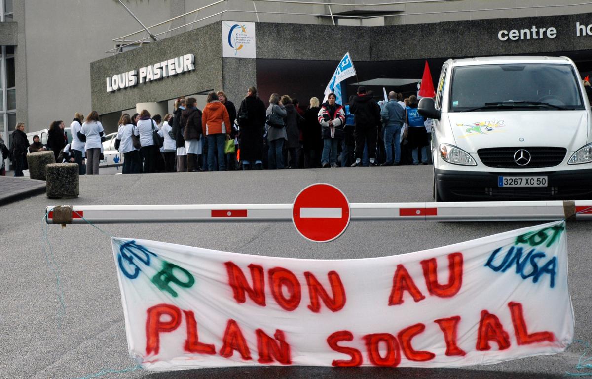 Grève au Centre Hospitalier du Cotentin