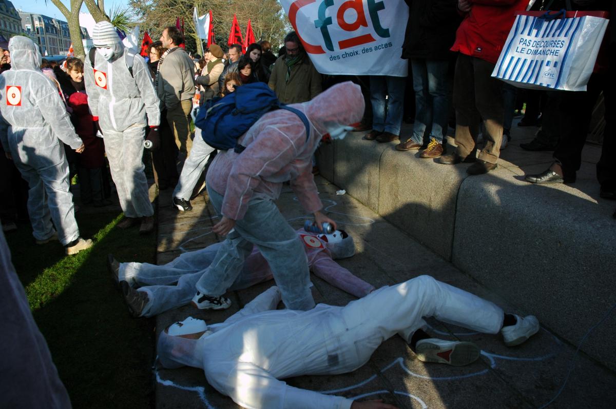 Manifestation Cherbourgeoise