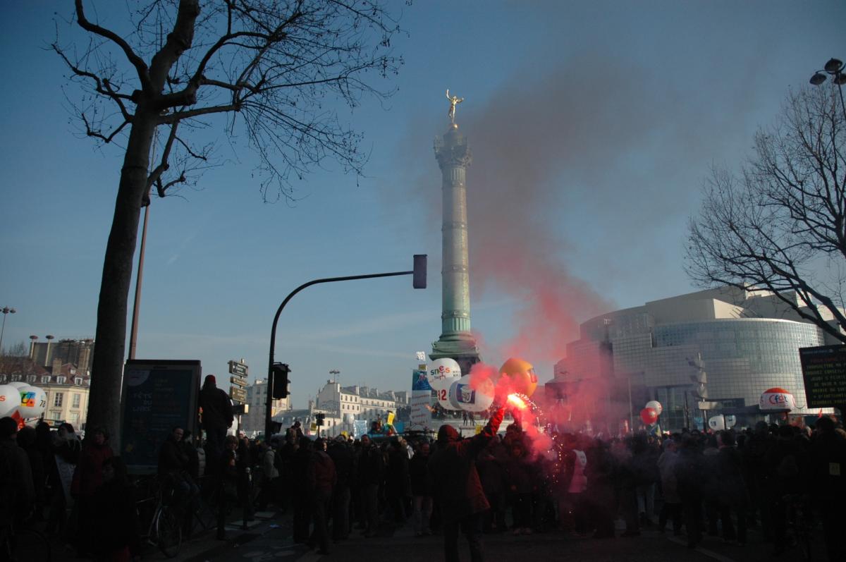 Manif du 29 janvier 09 bastille