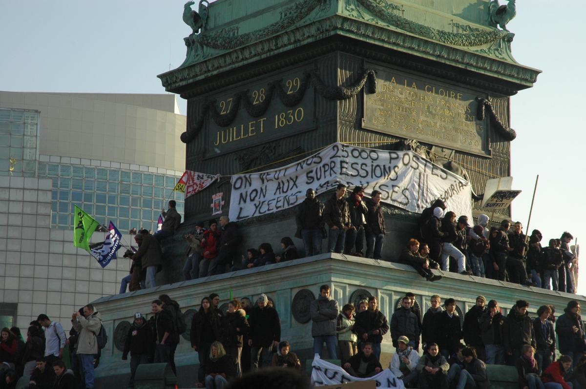 Manif du 29 janvier 09 Bastille