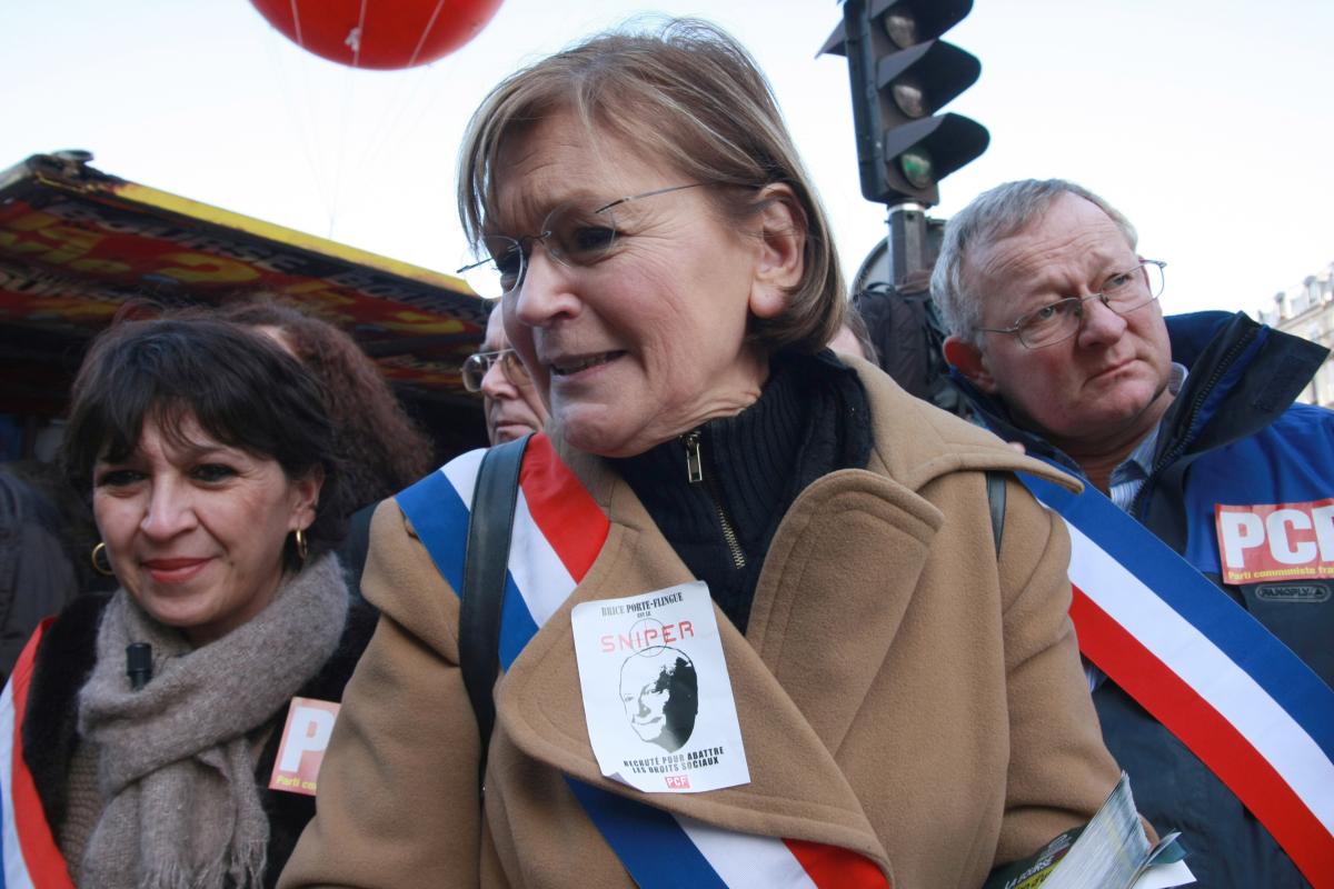 Marie-George Buffet au point fixe du PCF