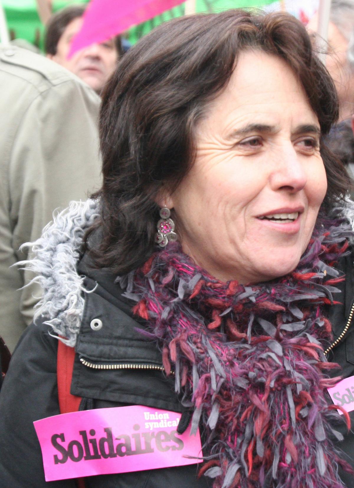 Annick COUPE manif anti CPE du 2 fev 2006