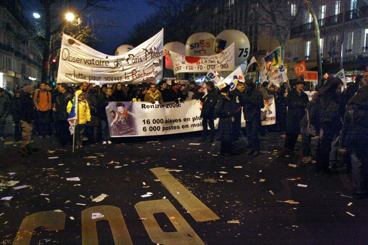 la manif