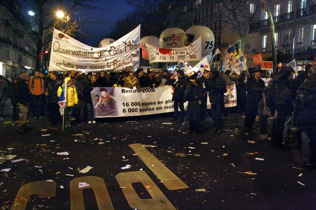 la manif