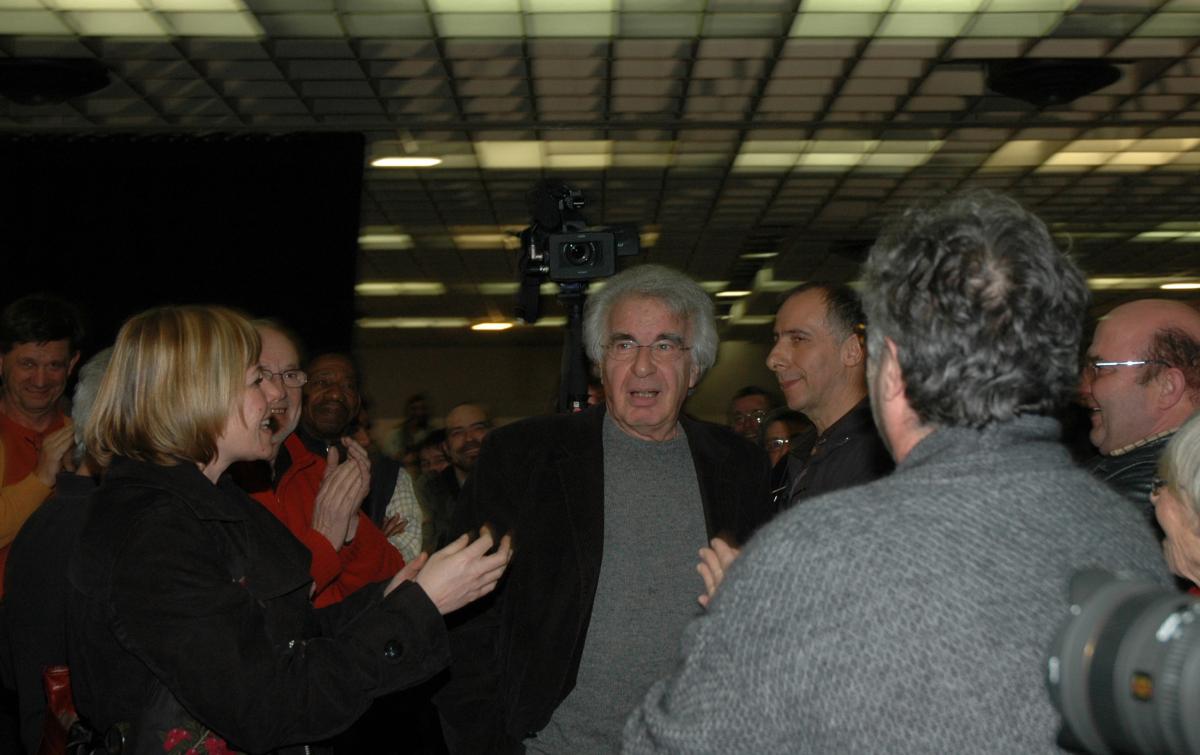Alain Krivine au congrès de dissolution de la LCR