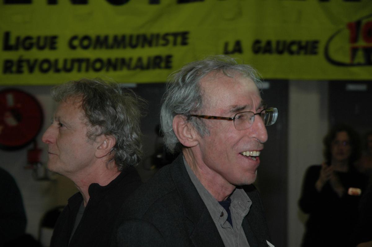 Daniel Bensaïd au congrès de dissolution de la LCR