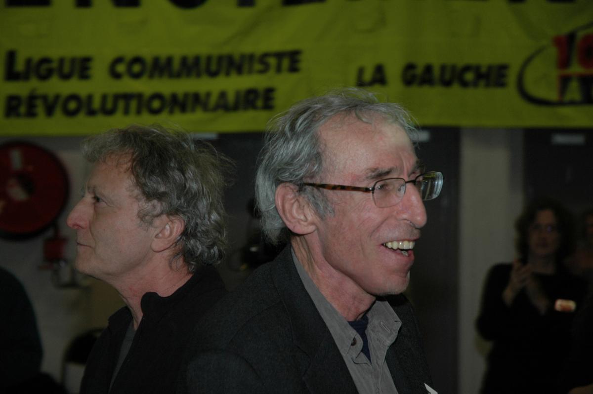 Daniel Bensaïd au congrès de dissolution de la LCR