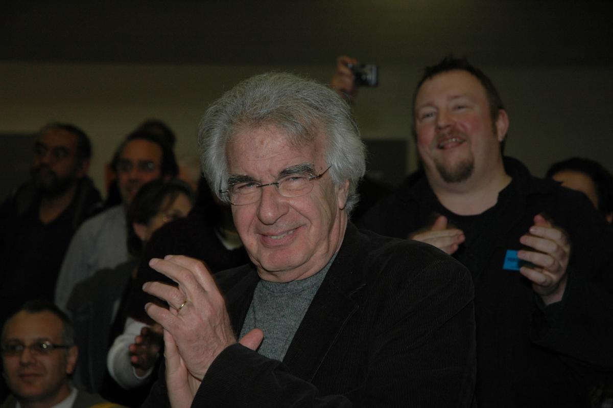 Alain Krivine au congrès de dissolution de la LCR