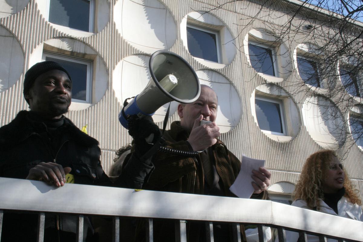 Didier Paillard, maire de Saint Denis soutient la mobilisation