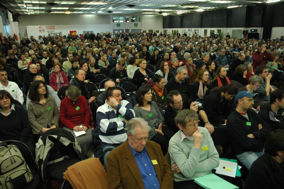 NPA Congrès Fondateur 6-8 Fév2009 La Plaine StDenis