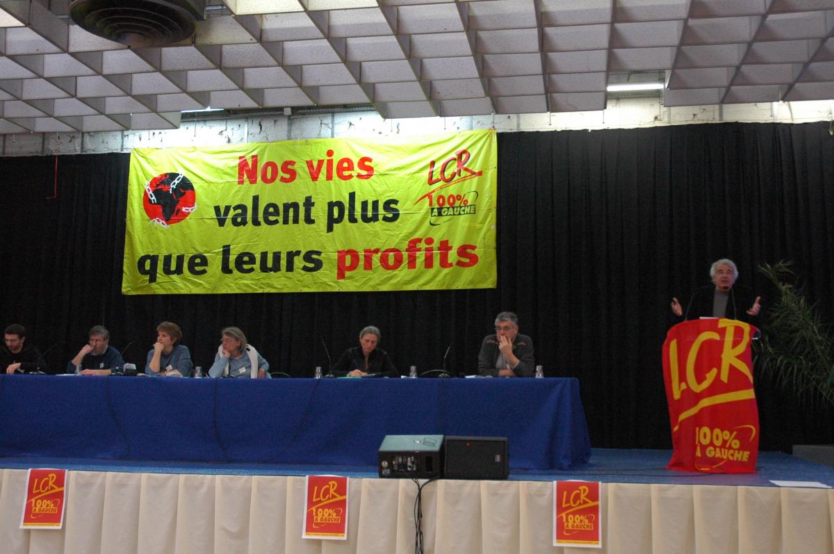 La Plaine Saint Denis le 5 février 2009 18 ème Congrès de la LCR.