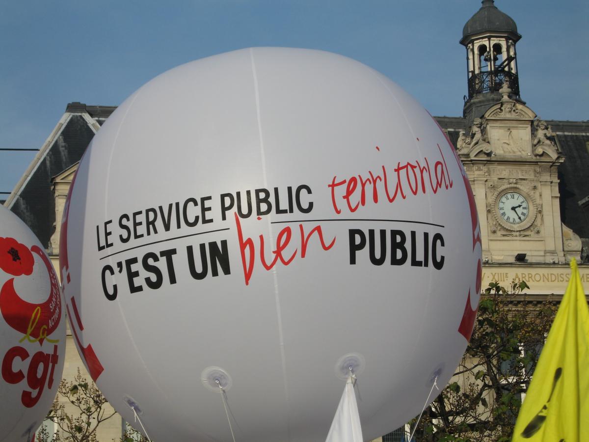 Ballon : Le service public territorial c'est un bien public