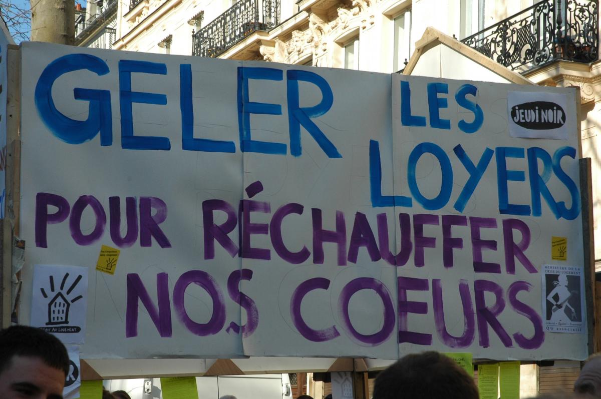 Geler les loyers pour réchauffer nos coeurs