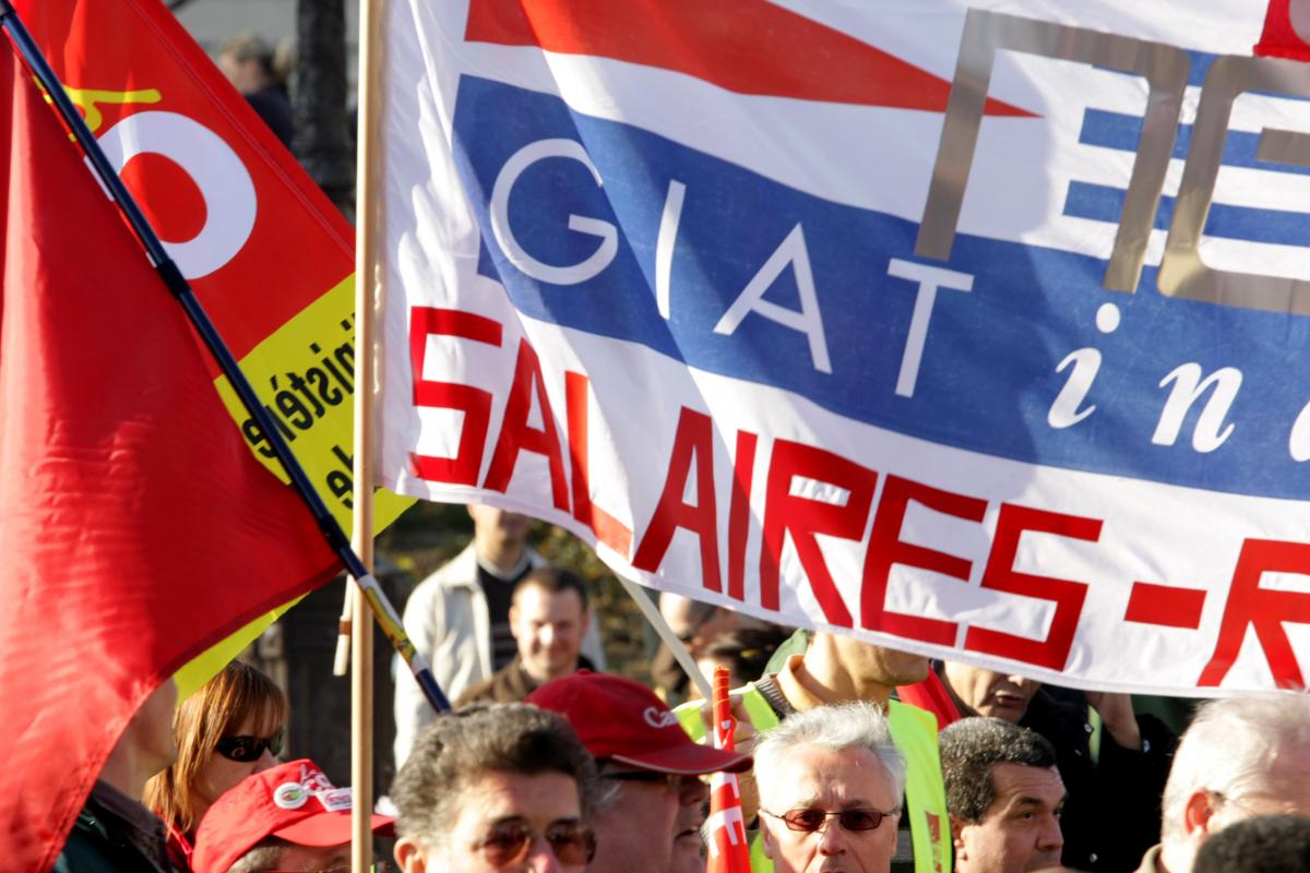cortège GIAT industrie