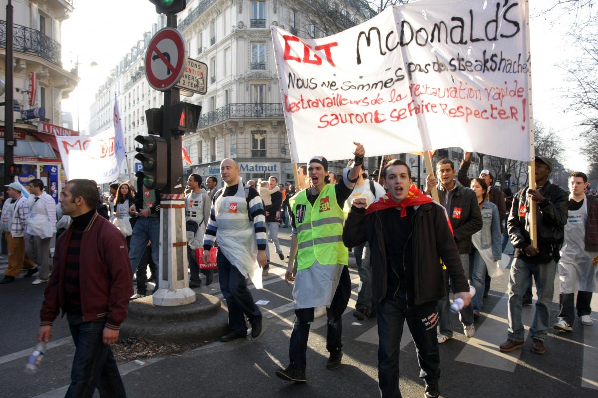 cortège Mac Donald