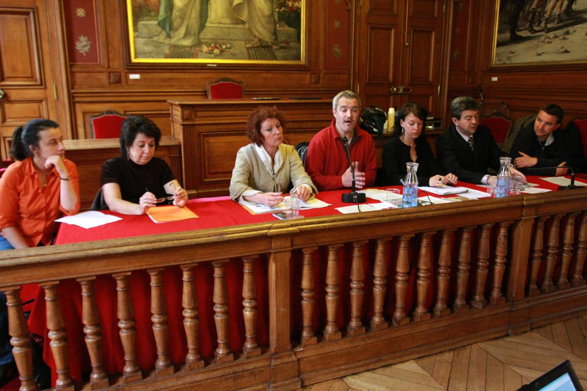 la conférence de presse