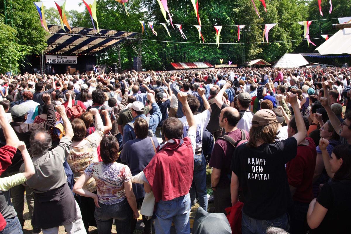 internationale fin de meeting fete de LO lundi 5 juin 2006