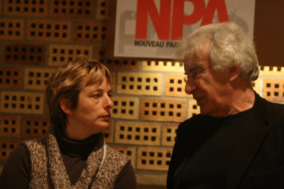 Lauence De Bouard et Alain Krivine