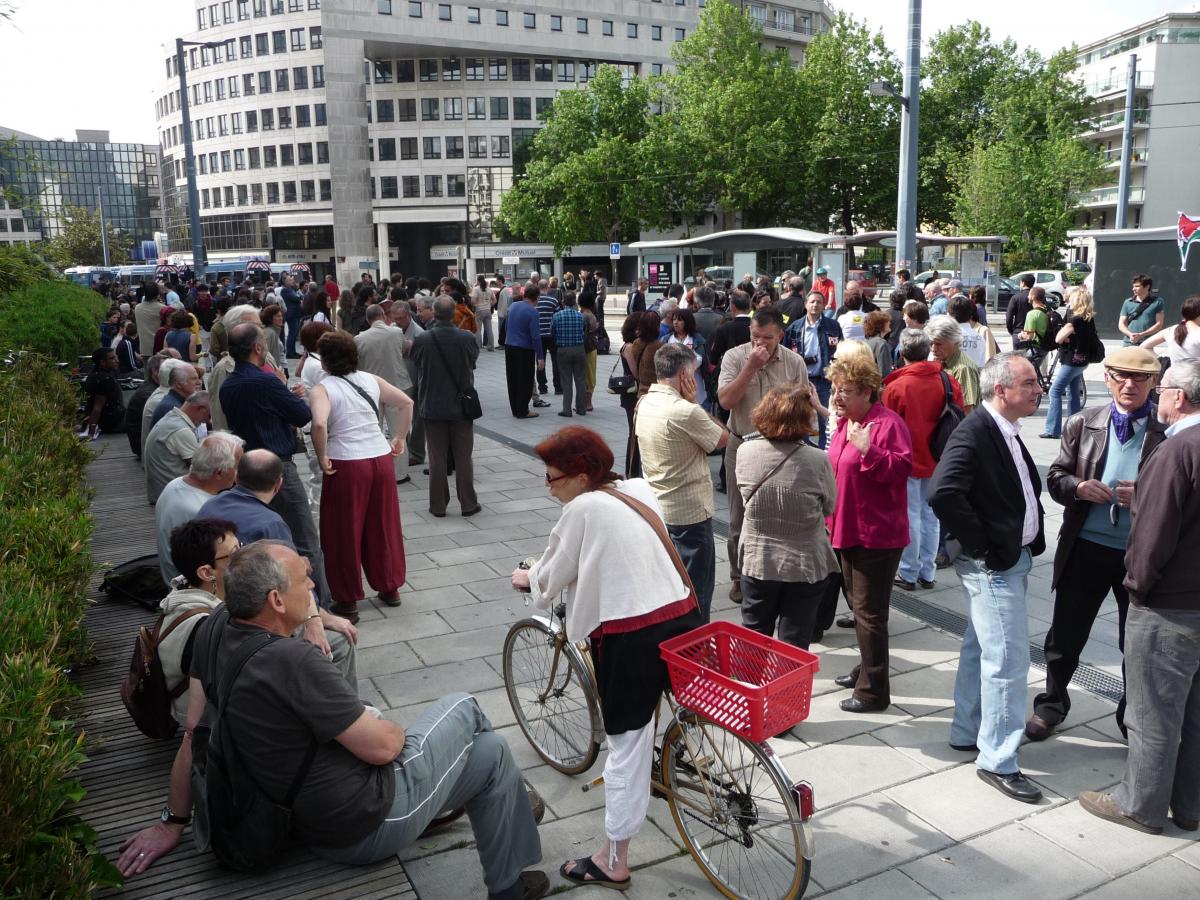 Grenoble le 9 mai 09