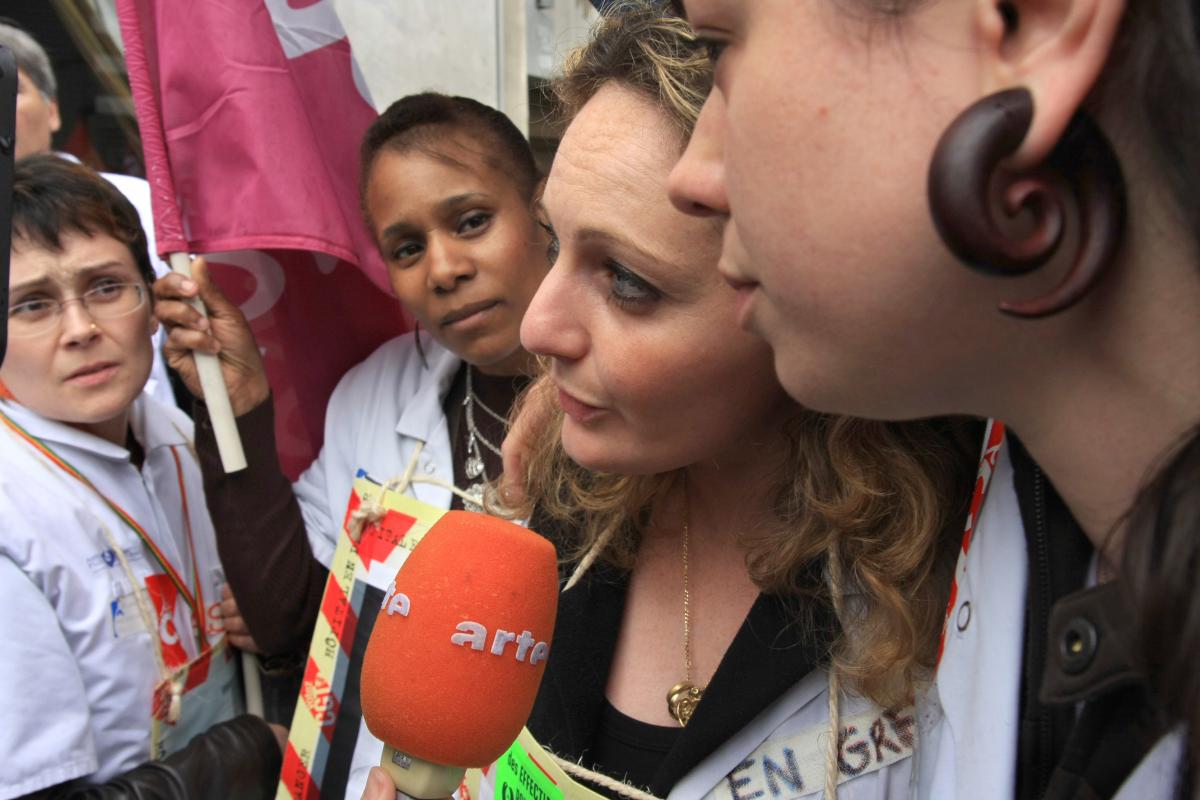 infirmières en grève
