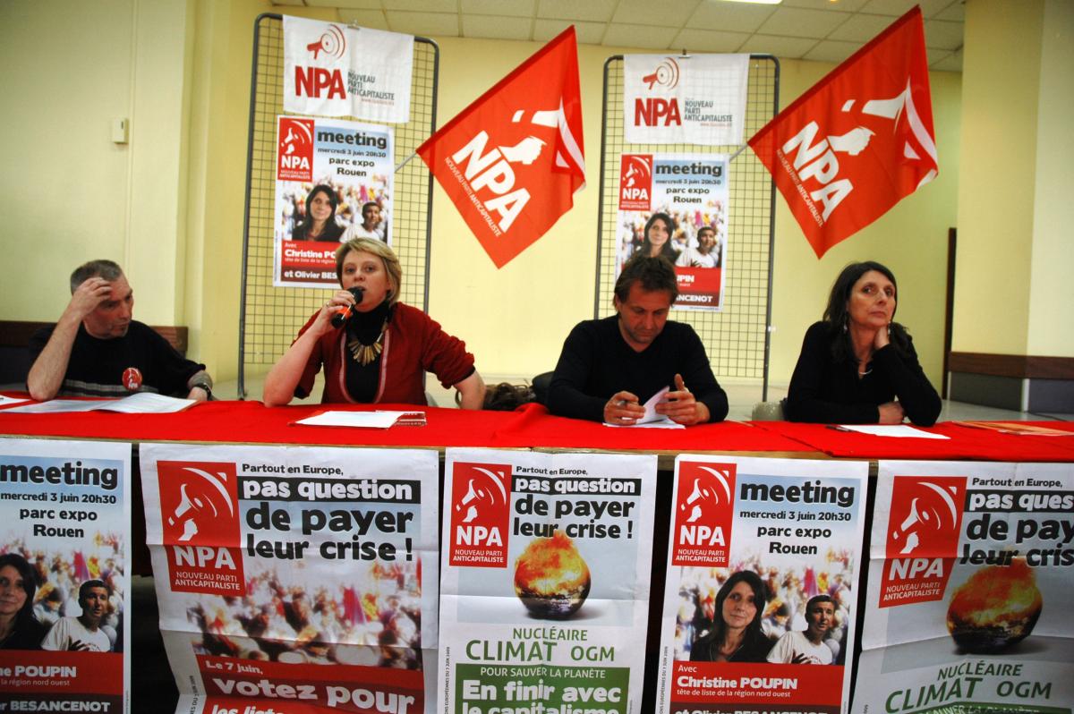 Réunion publique à Cherbourg