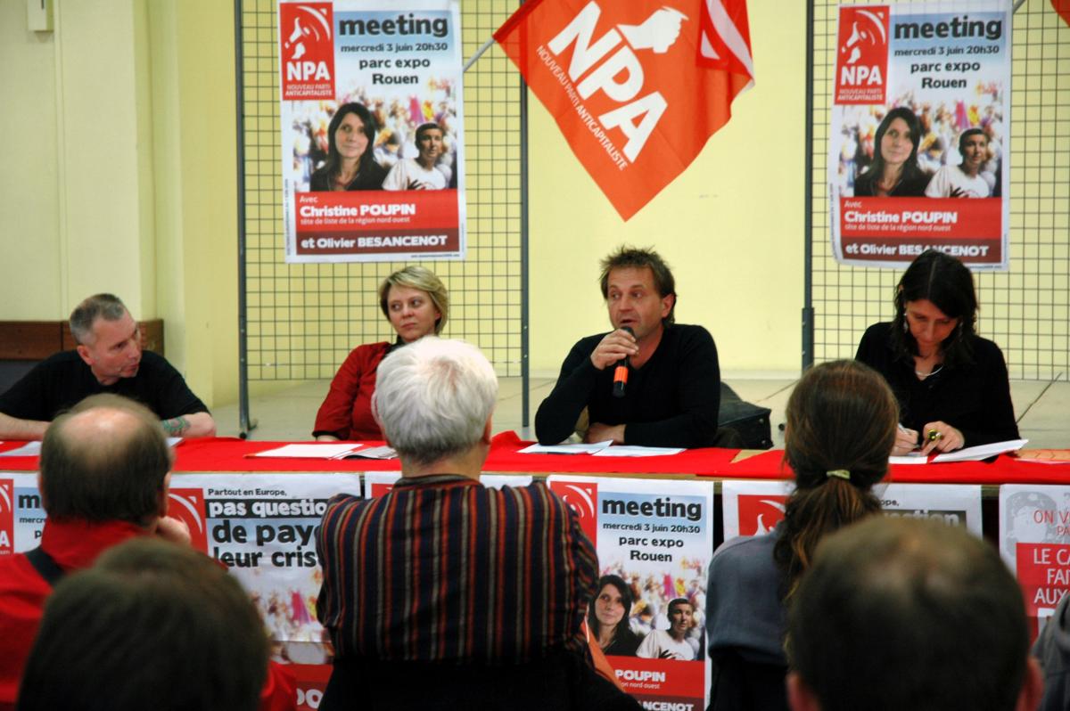 Réunion publique à Cherbourg