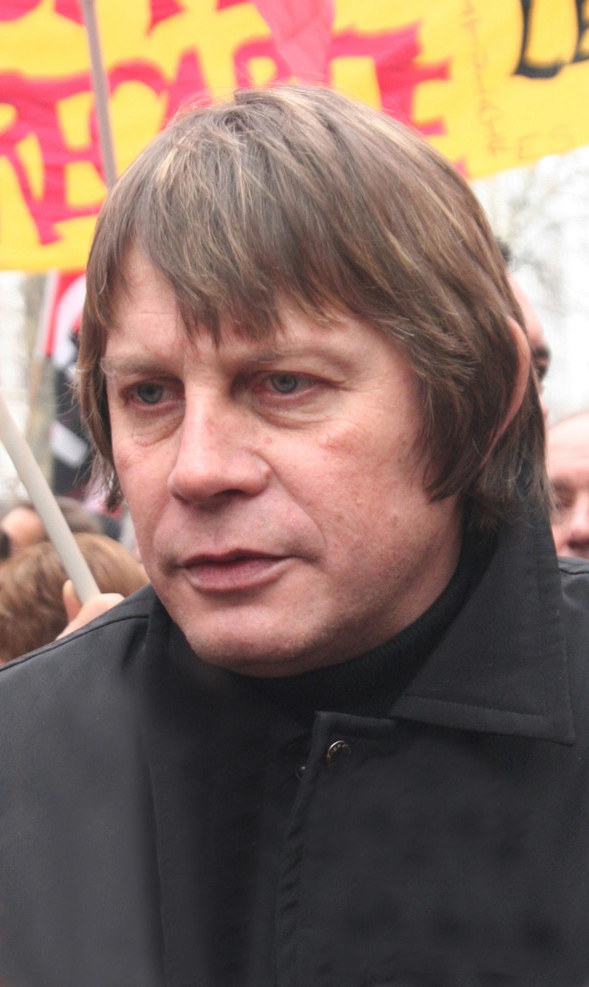 Bernard THIBAULT secrétaire général de la CGT