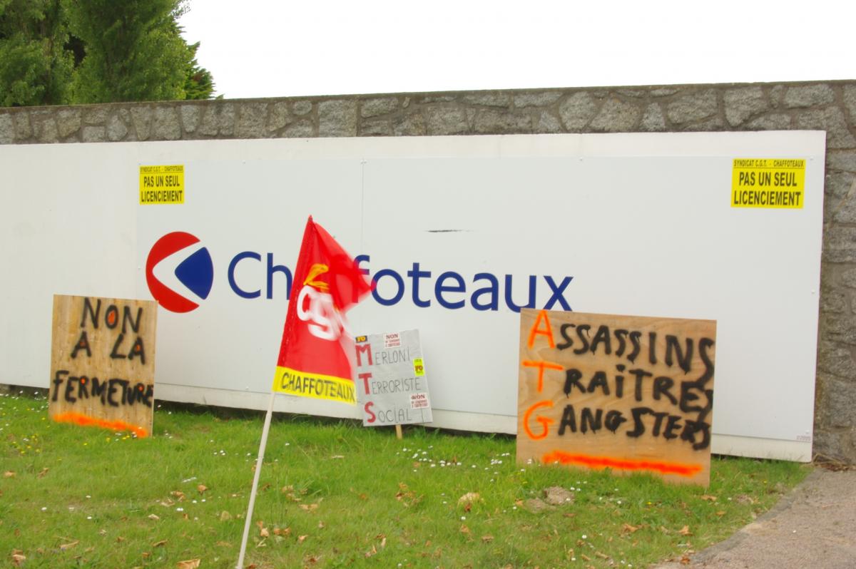 chaffoteaux bloquée et occupé