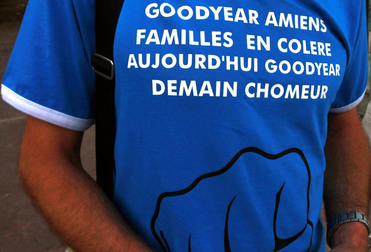 Goodyear Amiens familles en colère