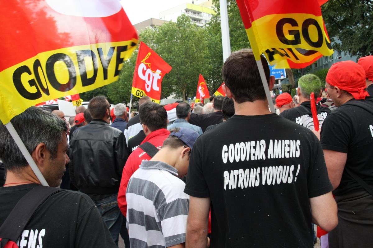 les Goodyear pendant le meeting
