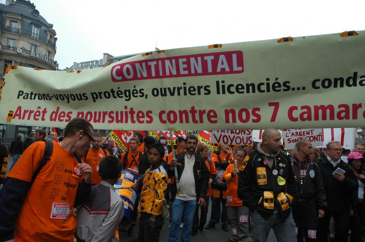 METALLURGIE banderole Continental.