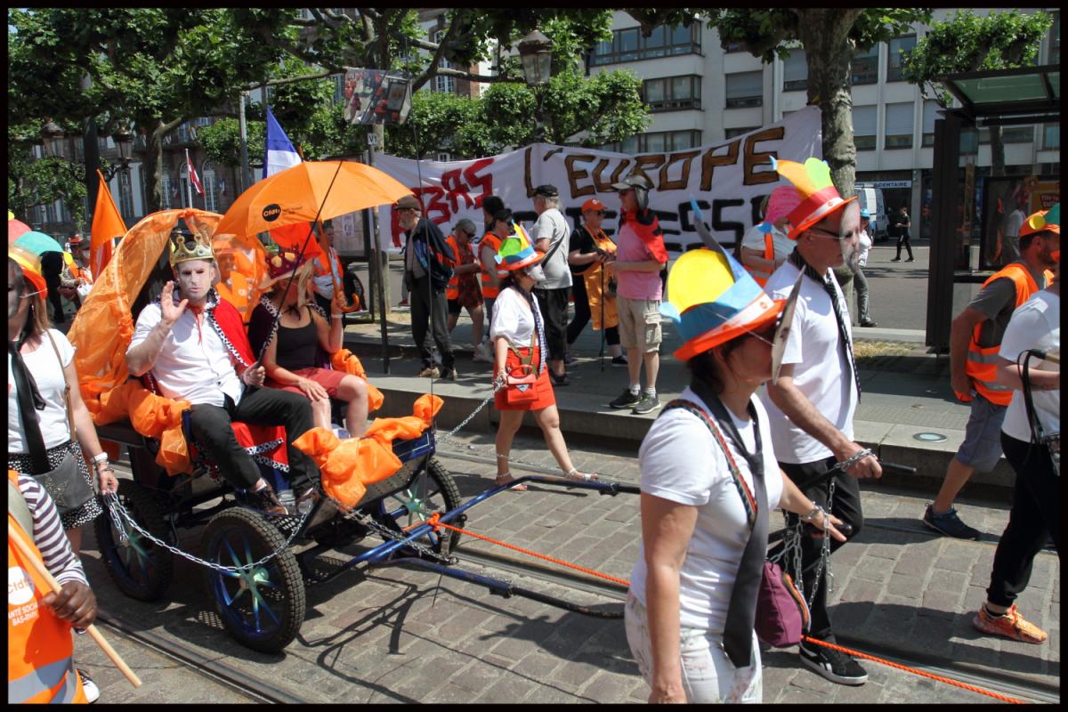 Manifestation du 6 juin à Strasbourg