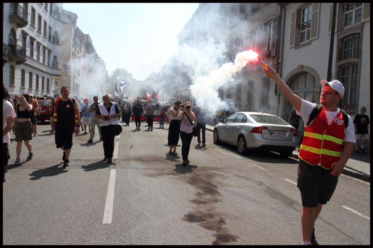 Manifestation du 6 juin à Strasbourg