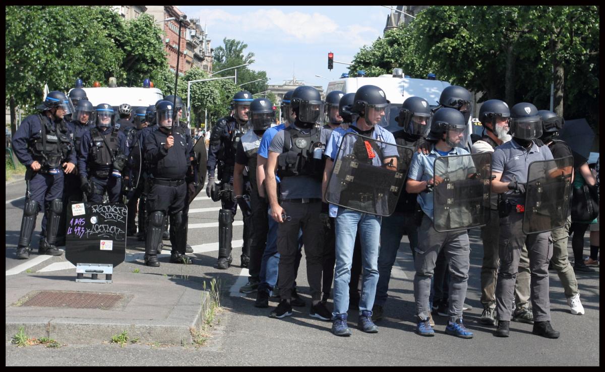 Manifestation du 6 juin à Strasbourg