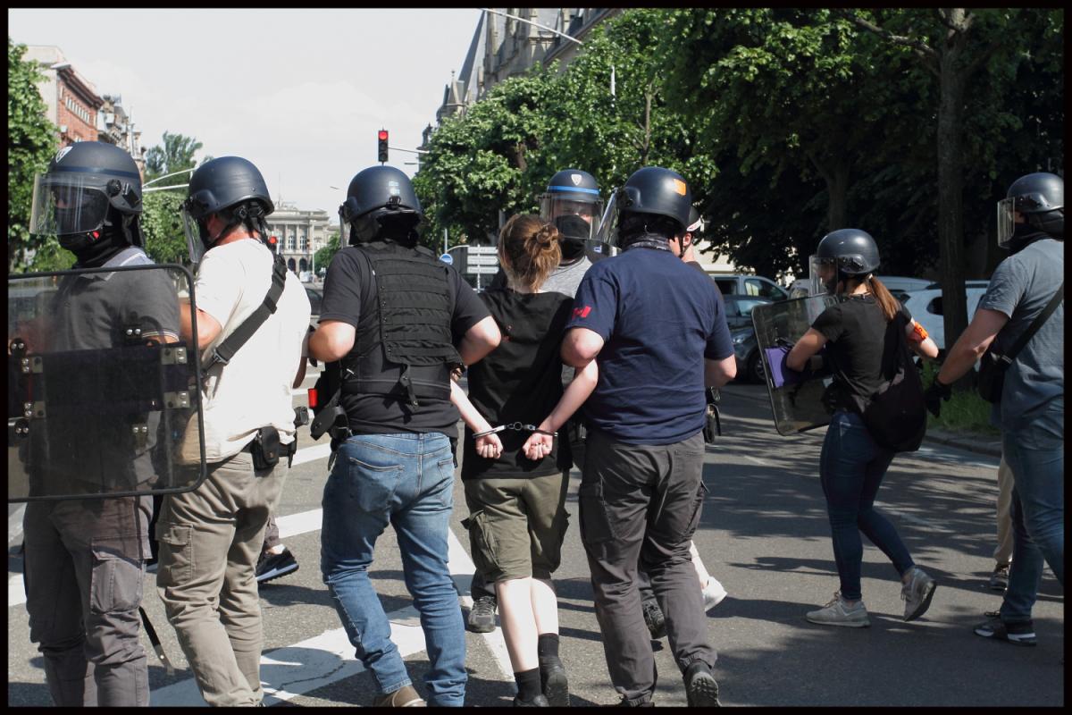 Manifestation du 6 juin à Strasbourg