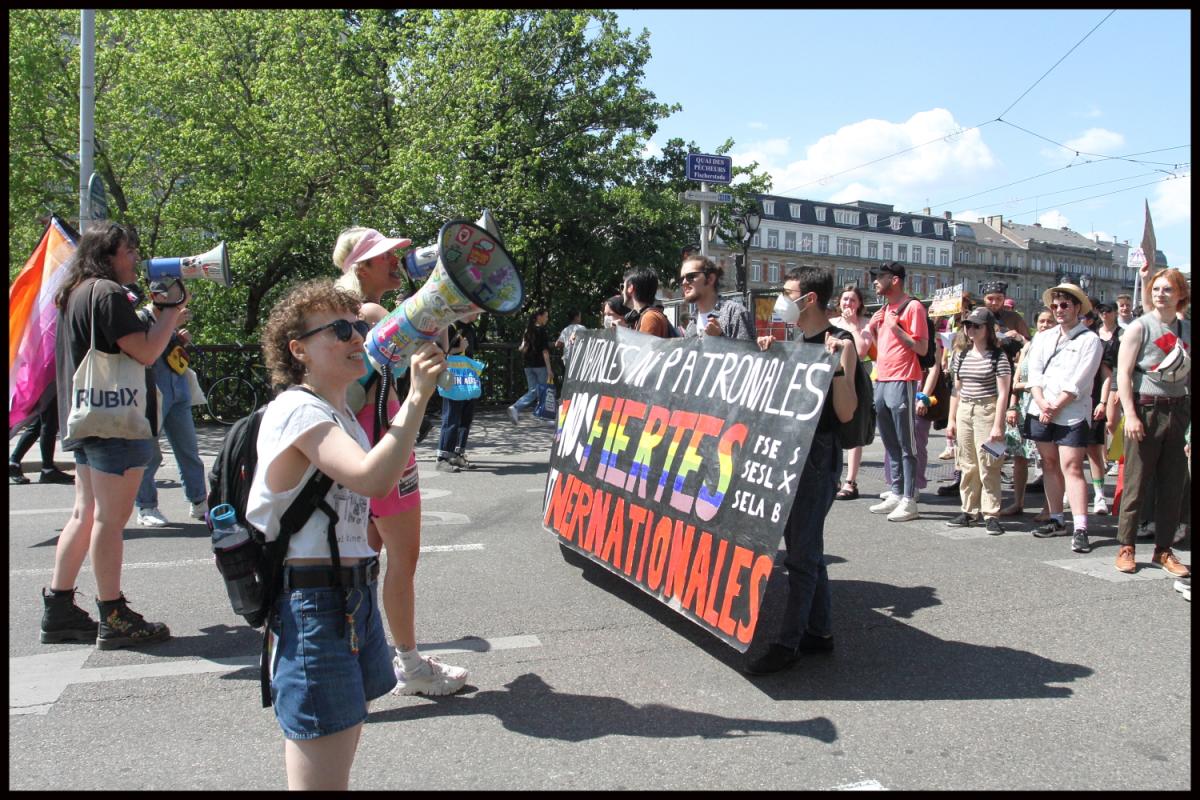 Marche LGBTIQ+ radicale à Strasbourg
