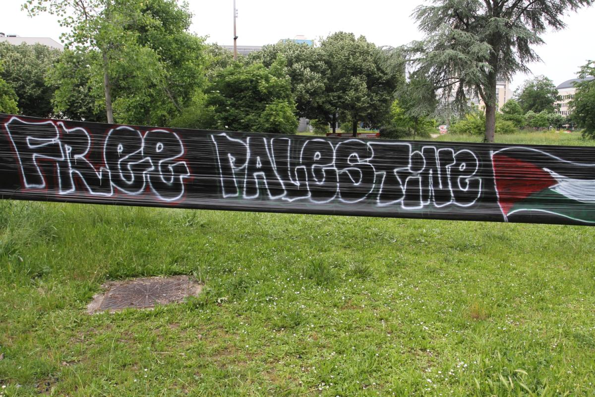 Manifestation pour dénoncer les massacres à Rafah