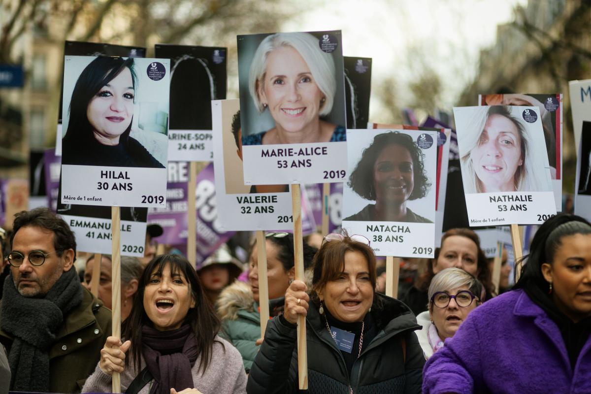 FRANCE - SOCIAL - DEMONSTRATION AGAINST SEXUAL AND SEXIST VIOLENCE