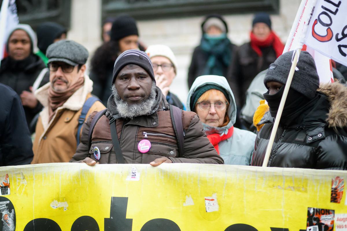 FRANCE - SOCIAL - DEMONSTRATION AGAINST DARMANIN LAW